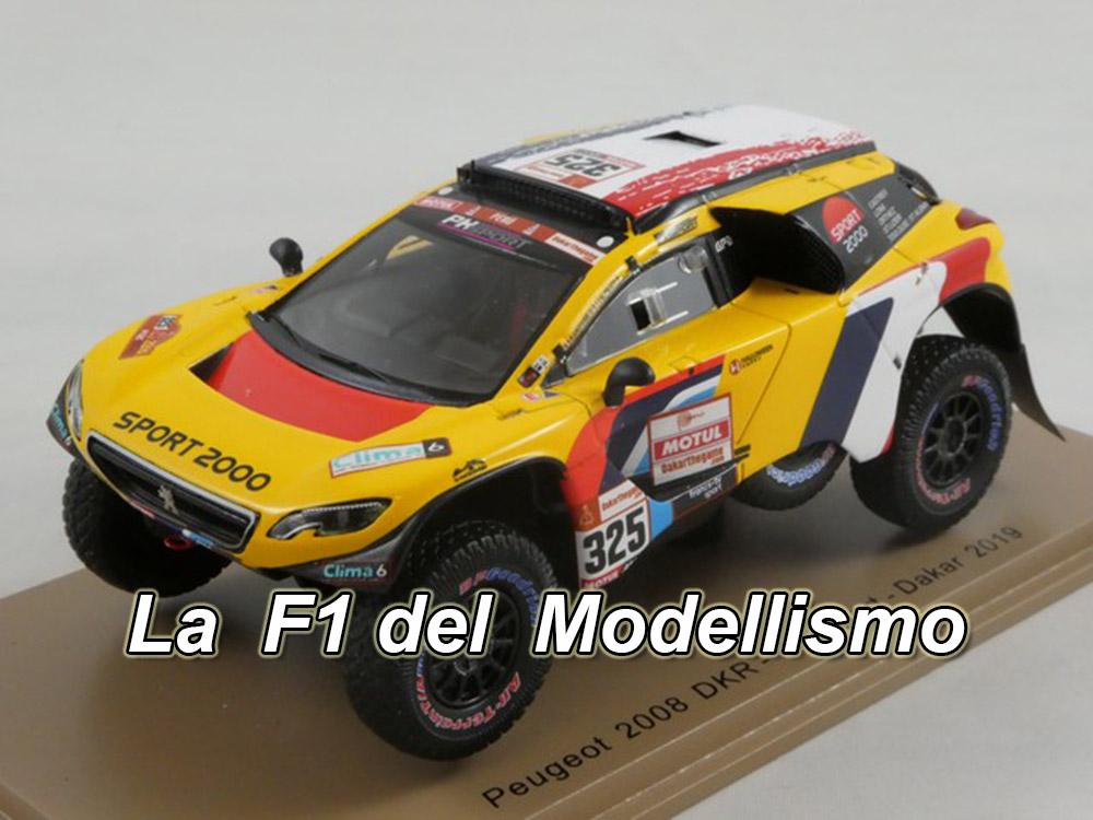 Peugeot 3008 DKR-PH Sport Spark Model 1:43 S5628 - Modellini Rally Diecast