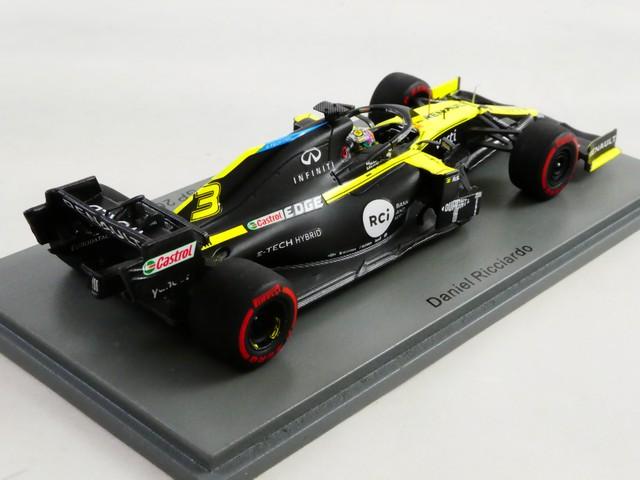 The cast 1/43 model car F1 Renault R.S.20 2020 D. Ricciardo