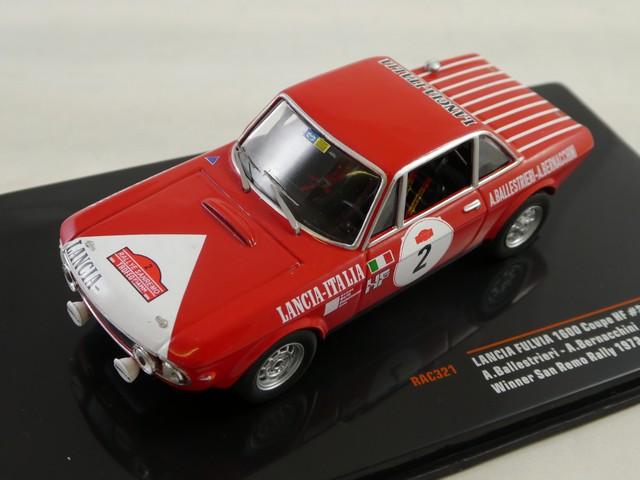 Lancia Fulvia 1600 Coupe' HF 1972 ixo models 1:43 RAC321