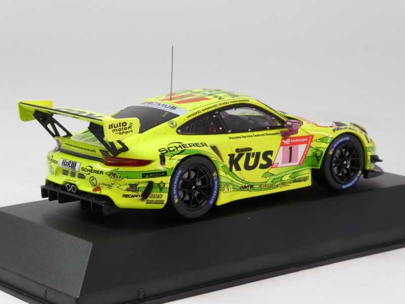 MODELLINO IN SCALA COMPATIBILE CON PORSCHE 911 GT3 N.44 24 H NURBURGRING  2022 PI